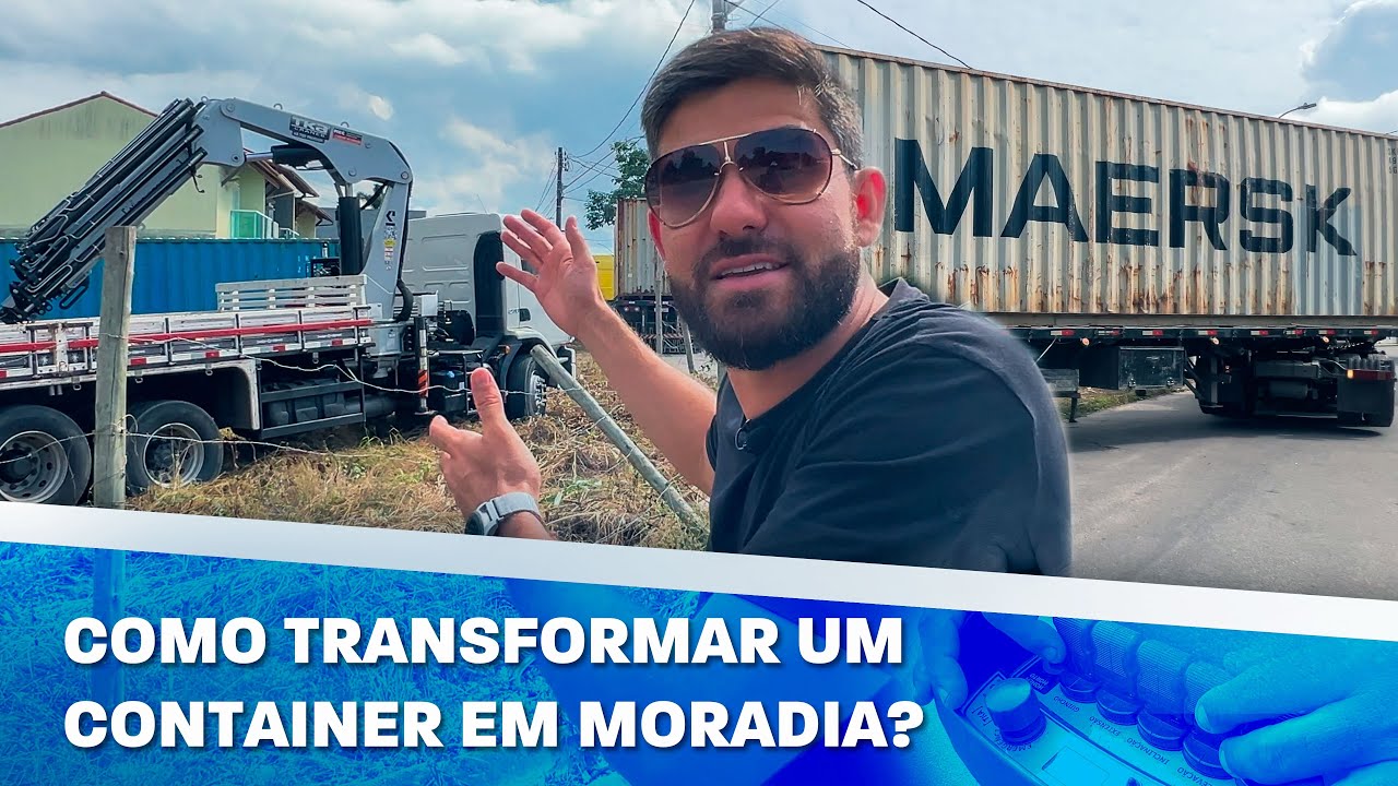 TRANSFORMANDO CONTAINER EM UM LAR: COMO FUNCIONA? 🚚🏗️