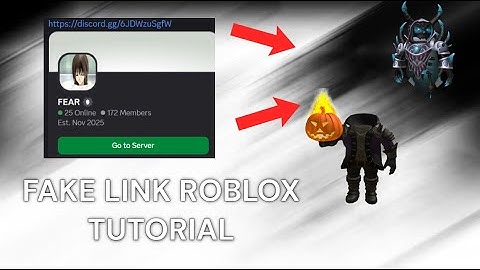 ROBLOX FAKE LINK GUIDE HOW MAKE FAKE ROBLOX PROFILE TUTORIAL NOVEMBER 2025