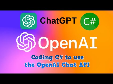 Coding C# to use the OpenAI Chat API