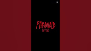 Thumbnail of Paranoid En Vivo (16/12/2024) Cover: Paranoid - Black Sabbath