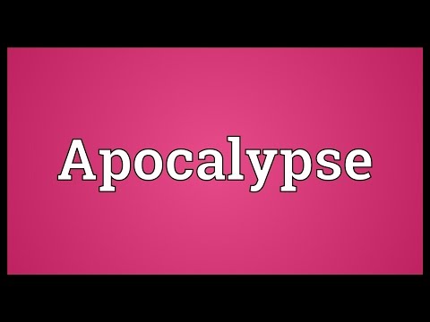 Video: Anatomie Van De Apocalyps - Alternatieve Mening