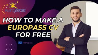 How To Make a Europass CV For Free