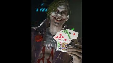 Injustice 2 The JOKER Victory Pose