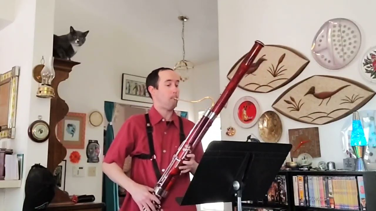Weissenborn Bassoon Etude No. 15 from Fifty Advanced Studies