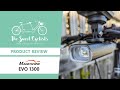 Magicshine evo 1300 sharp beam cutoff bike headlight review  feat topside garmin mount  usbc