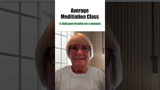 Average Meditation Class