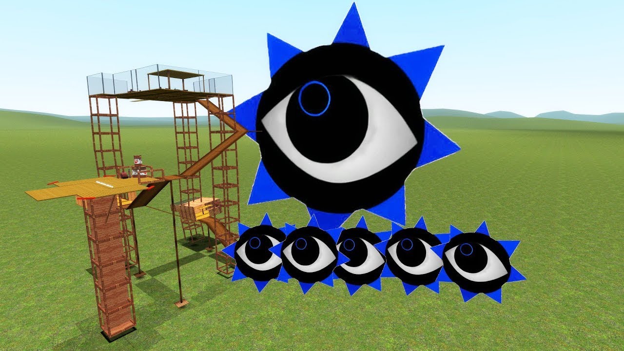 Sprunki MR.SUN Phase 12 Vs House, In Garry's Mod !