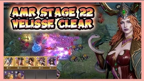 VELISSE | Artifact Material Raid | Stage 22 | No POD | Watcher of Realms 
