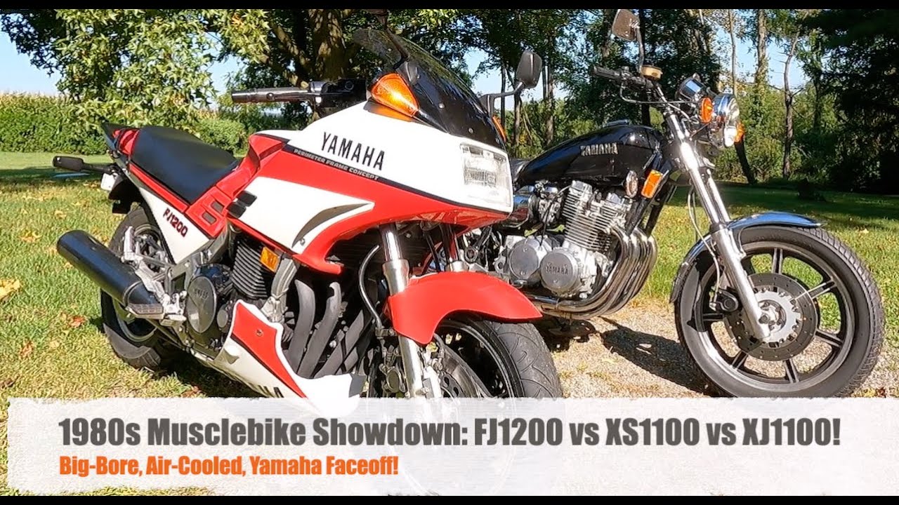 1980s Muscle Bike Showdown - Yamaha XS1100 vs FJ1200 vs XJ1100!