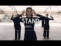 Stand  modern jazz dance