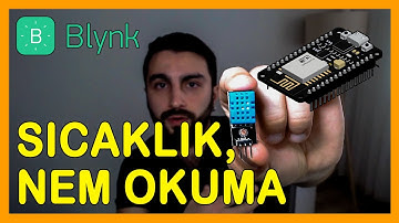 UZAKTAN SICAKLIK VE NEM OKUYORUZ! - Nodemcu ESP8266, DHT11 / BLYNK #3