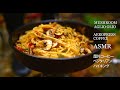 Diving Into Muddy Mushroom Trail | Vegetarian Aglio Olio Pasta | AeroPress Coffee | ASMR Tiny World