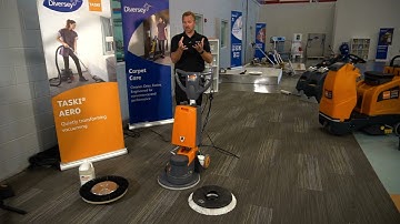 Ep: 54 TASKI Dry Foam Diversey 2 Minute Drill