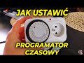 25. Jak ustawić programator czasowy? Instrukcja.