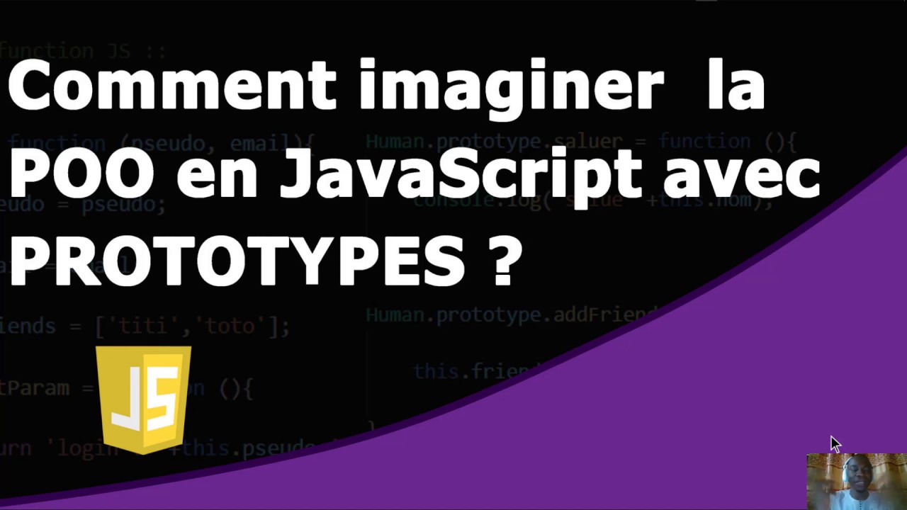 Comment utiliser la POO en JavaScript - YouTube