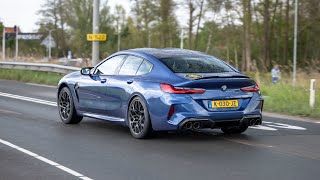 BMW M8 Gran Coupe - Accelerations Sounds & Launch Control !