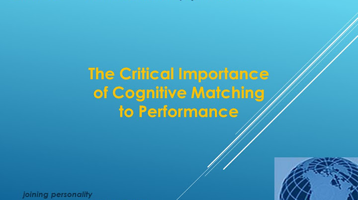How does cognitive ability affect job performance and organizational commitment?