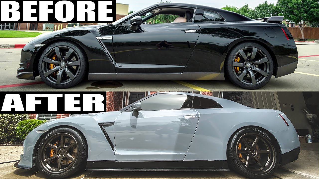 Building my R35 GTR in 10 minutes! - YouTube