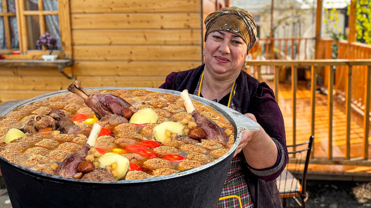 Кюфта бозбаш | Смесь лучших блюд азербайджанской кухни от бабушки