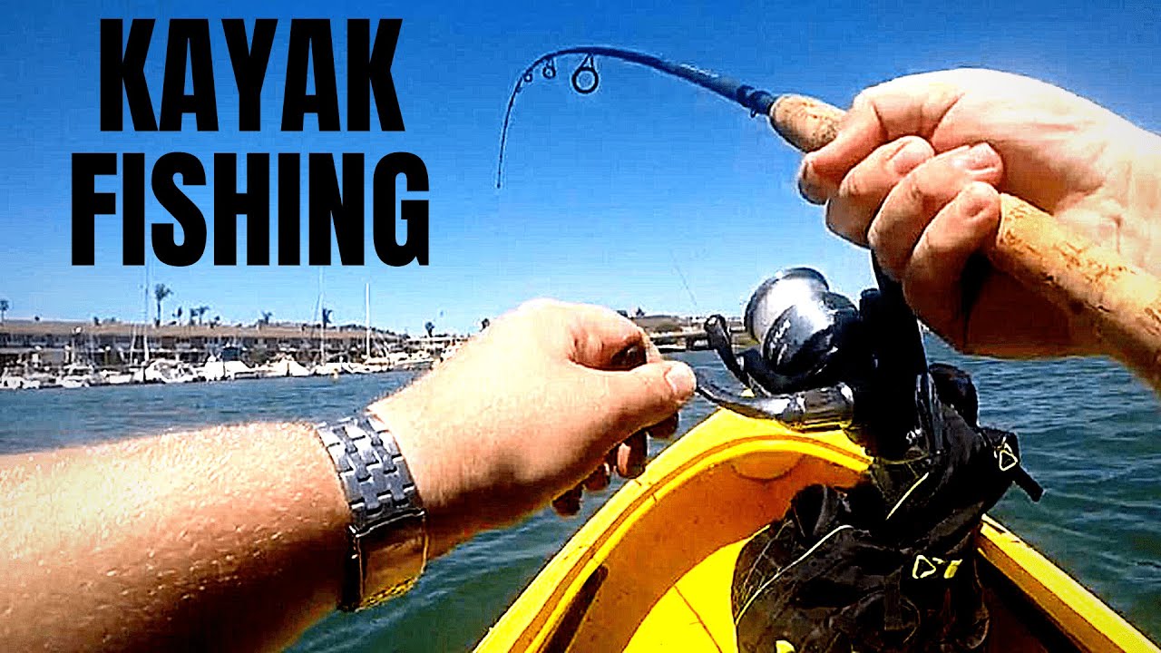 SALTWATER KAYAK FISHING Newport Beach California YouTube