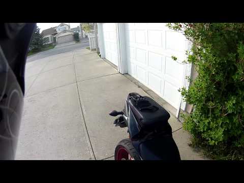 2012 CBR600RR Akropovic slip-on start up