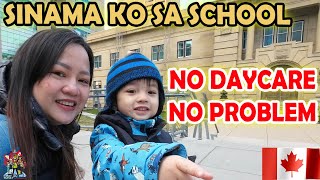 FIRST TIME ISAMA SA SCHOOL | GANITO ANG BUHAY INTERNATIONAL STUDENT w/ TODDLER | BUHAY CANADA