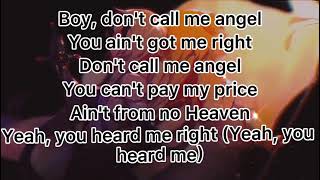 Don’t call me angel KARAOKE