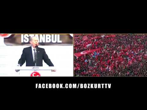 Yüzbinlerle Efsane Andımız... Devlet Bahçeli İle.