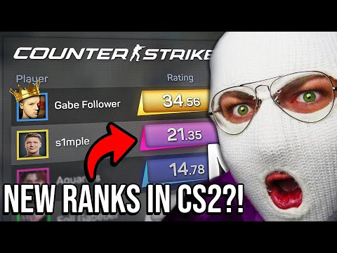 REACTING TO THE NEW RANKS IN CS2!