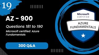AZ 900 Exam Q&A #19 - Azure Fundamentals