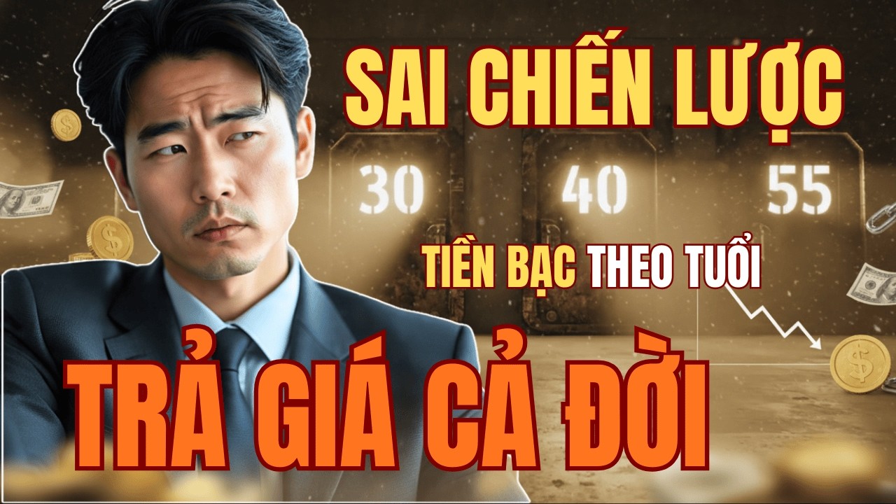 Tại Sao Sai Chiến Lược Tiền Bạc Theo Độ Tuổi, Bạn Có Thể Trả Giá Cả Đời? - Xem Ngay!