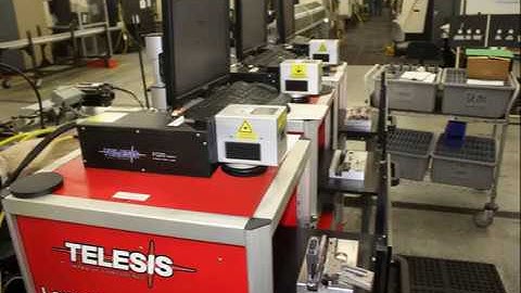 Mark, Ready, and Verify with TeleView™ Laser Vision System