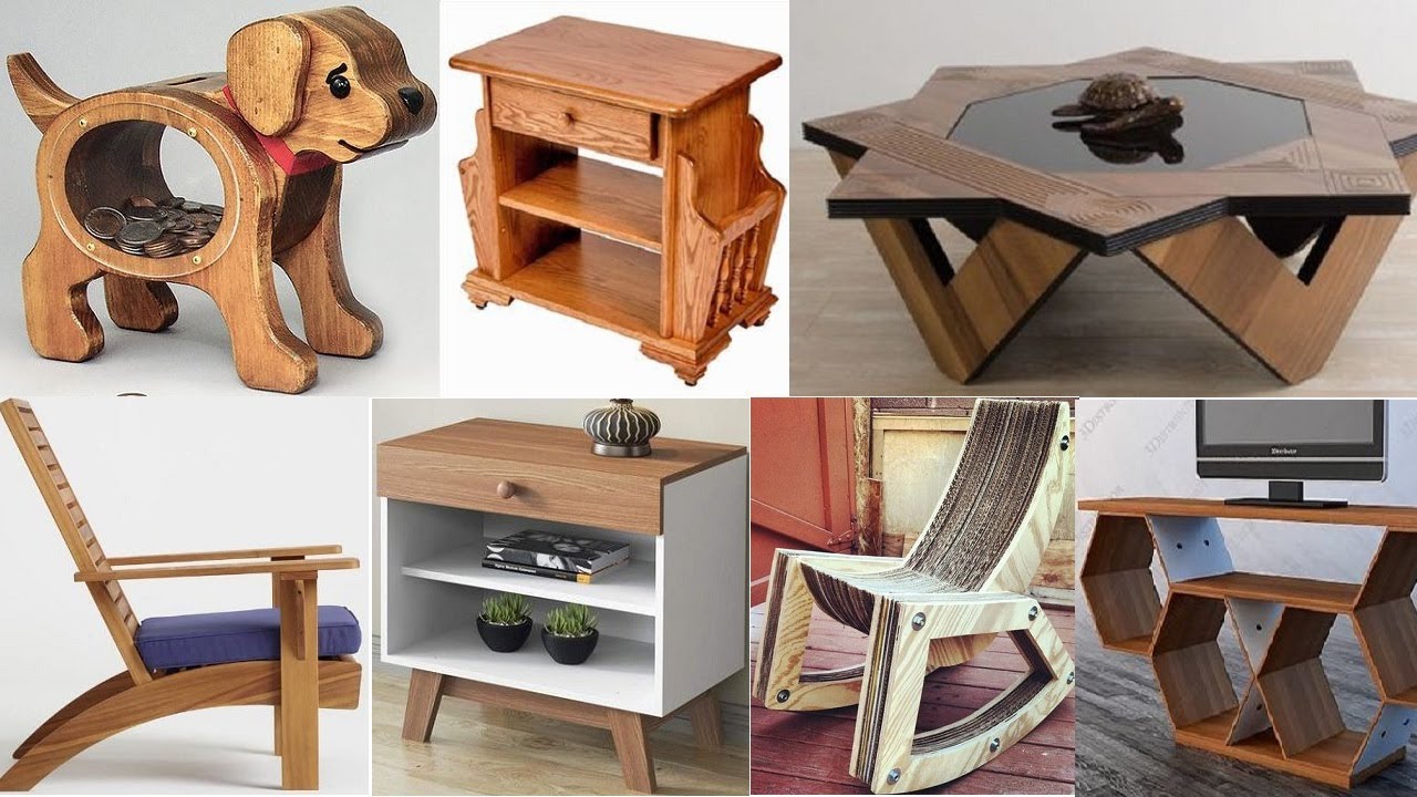 Wood furniture ideas and wooden decorative pieces ideas for home decor