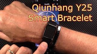 Y25 Qiunhang Smart Bracelet Health Fitness Tracker | Whoop alternative with no subscription required