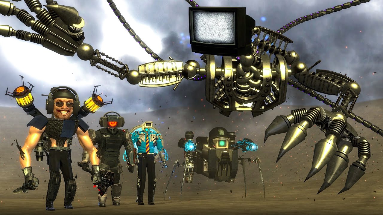 WHAT IF JEFFREY TV MAN ATTACKED ALL AGENTS? (Cameraman, Speakerman & TV Man) – Skibidi  Toilet GMod