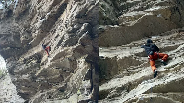 Blood Raid- 7c+ | New River Gorge