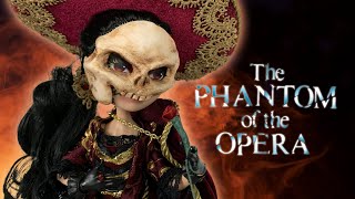 Phantom of the Opera - Halloween Collab Custom Doll Repaint - Masque of the Red Death