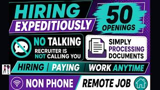 Beginner Guide to Non-Phone Remote Jobs | Processing Documents From Home