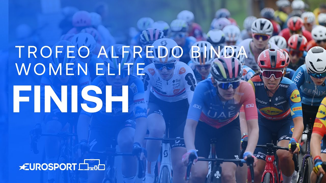 EXHILARATING sprint finish 🚀 | Trofeo Alfredo Binda 2024 Race Finish | Eurosport Cycling