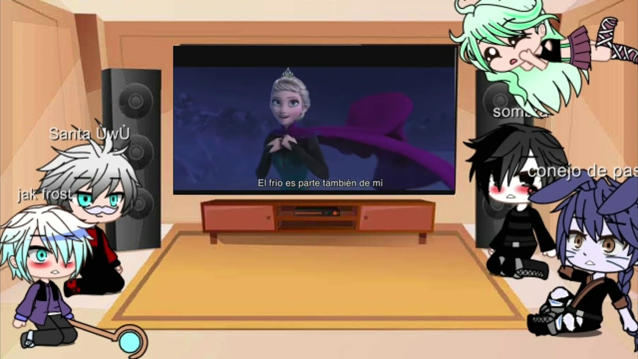 Si los guardianes reaccionando a elsa cap 1