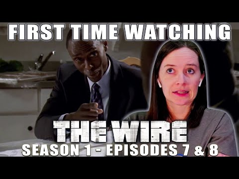 THE WIRE | TV Reaction | Season 1 - Ep. 7 + 8 | First Time Watching | Come At The King Best Not Miss