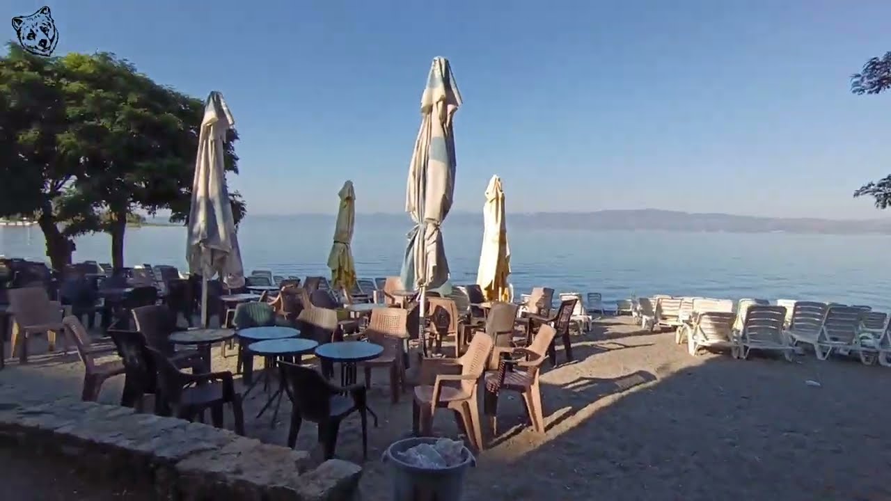 Sveti Stefan beach, Lake Ohrid - плажа Свети Стефан, Охридско езеро 2025-08