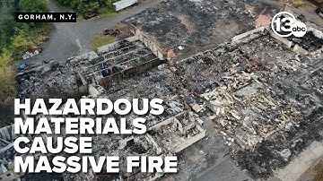 Owner of warehouse destroyed by fire sought for questioning