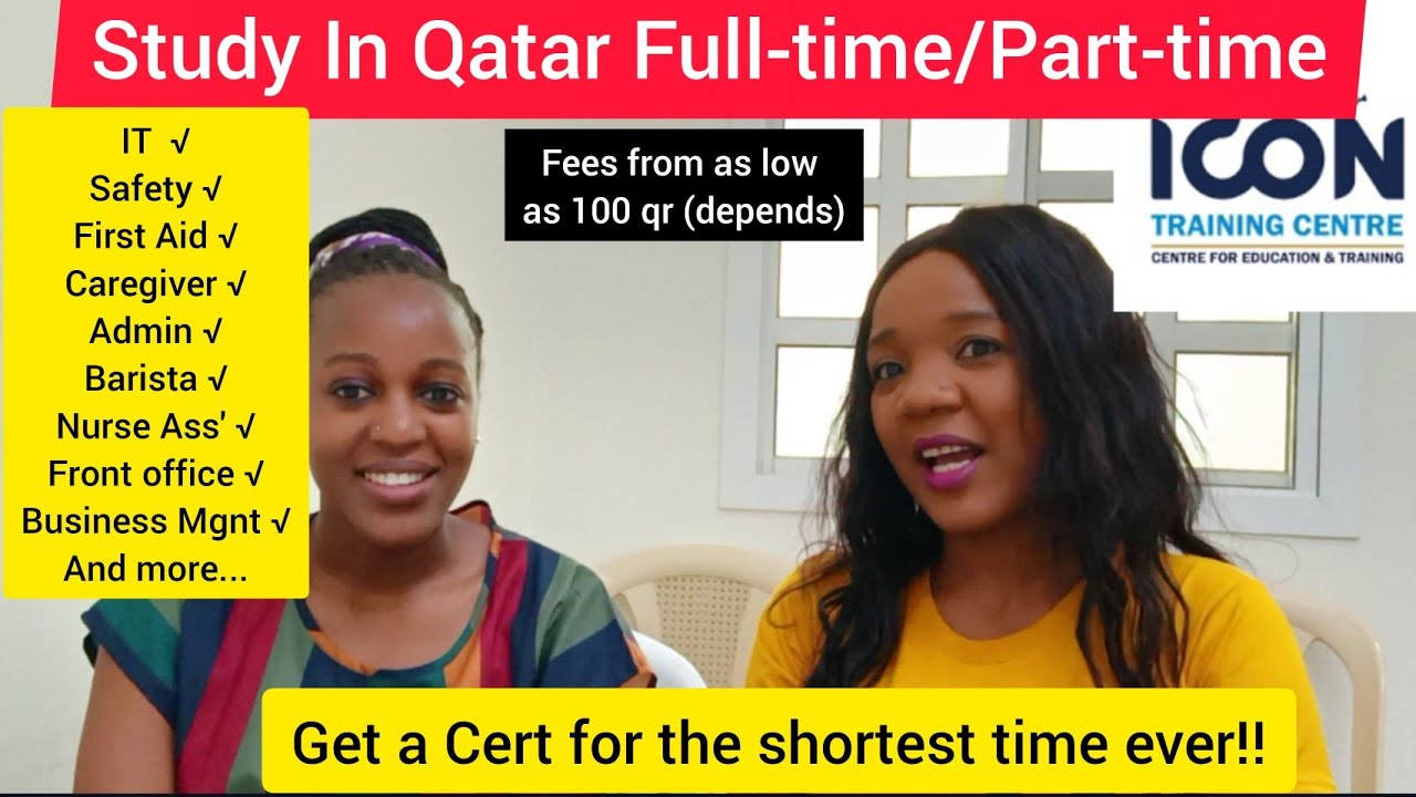 STUDY IN QATAR All Courses You Can Do In Qatar While Still Working//parttime/fulltime classes