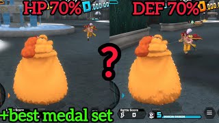 Def Or Hp?Which One Is Better For Blackbeard Best Medal Set One Piece Bounty Rush Opbr