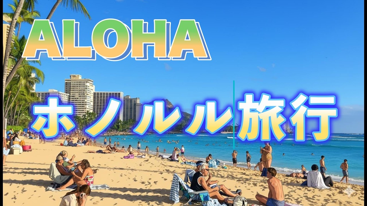 結婚１０周年記念　３泊5日ホノルル旅行