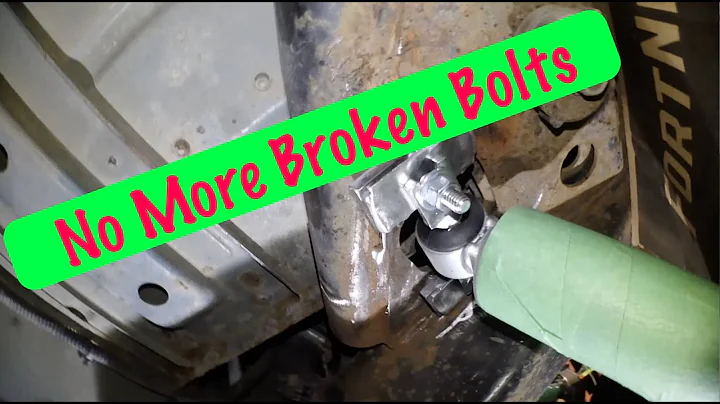 Jeep TJ Rear Shock Broken Bolts Fix