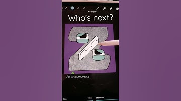 Alphabet lore~pick a color|Procreate #satisfying #sub #requestedvideo #art #alphabetlore #magic #Z