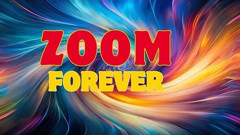 Endless Infinite Zoom Animation | Hypnotic Visual Art in 4K