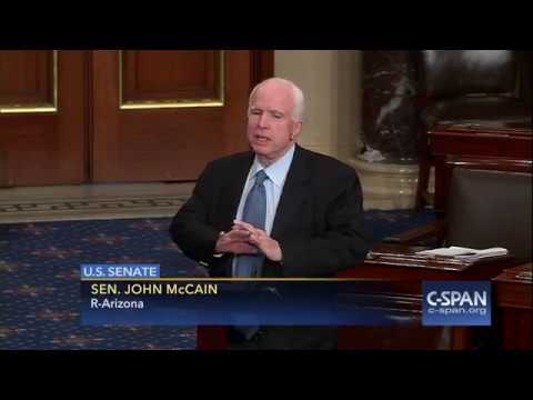 Sen McCain on Sen. Paul: "The Senator from Kentucky is now working for Vladimir Putin." (C-SPAN)